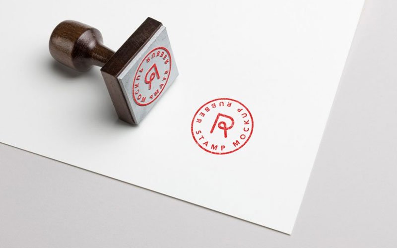 Free-Rubber-Stamp-and-Paper-Mockup