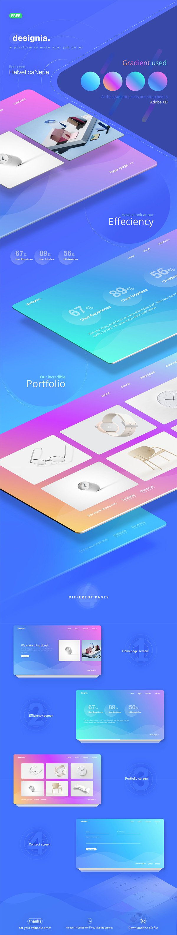 Free-Design-Agency-Landing-Page-Concept-UI-Kit-2018