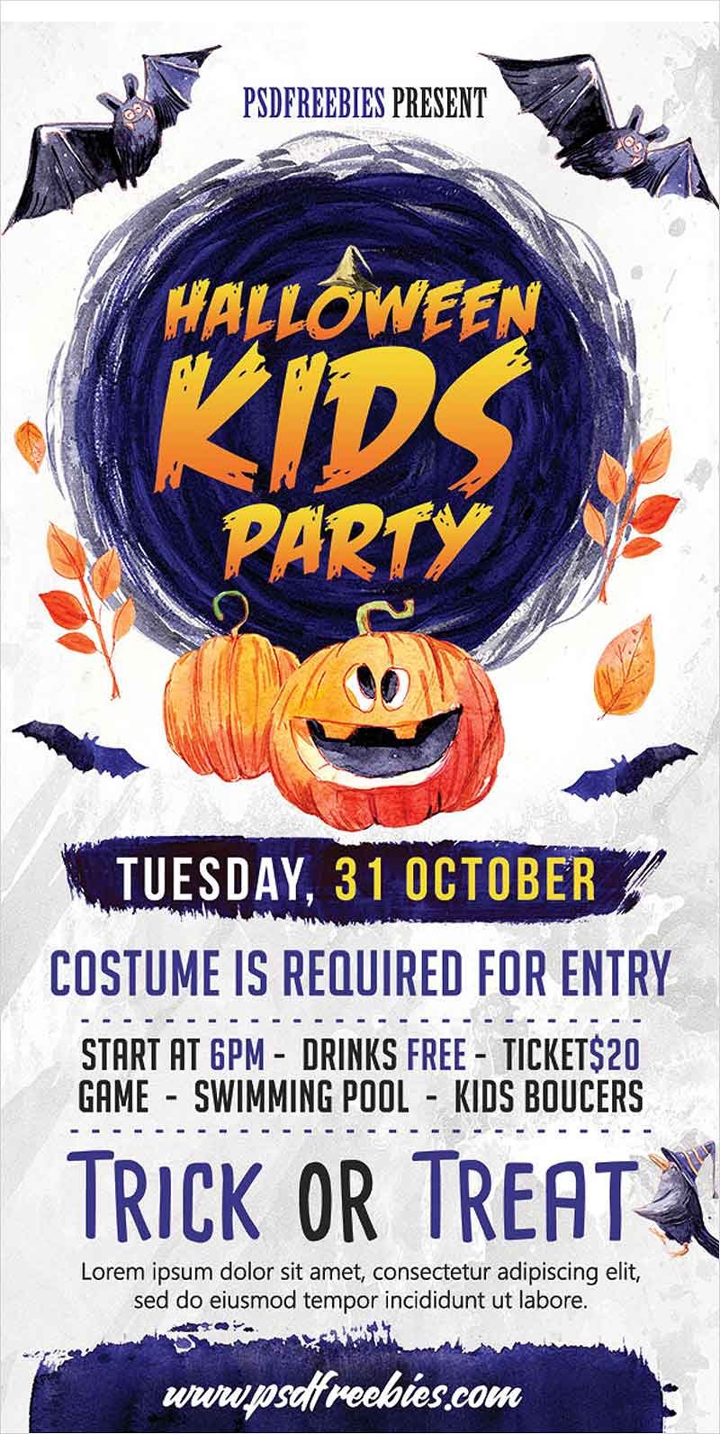 Halloween-Kids-Party-Invitation-Card-PSD