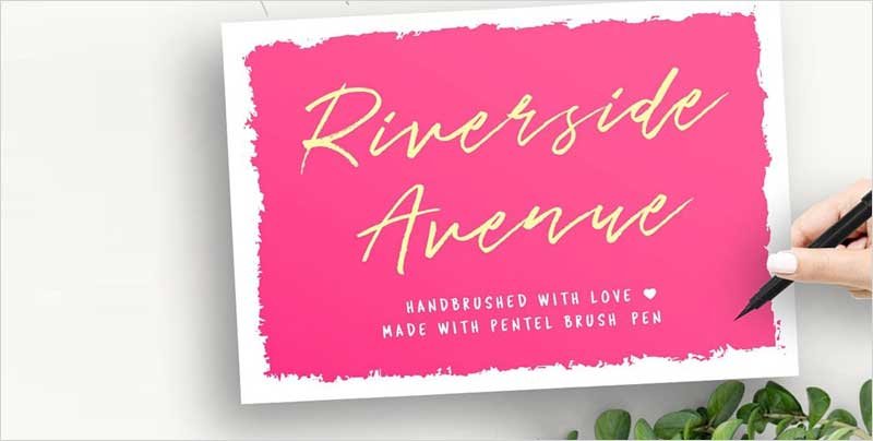 Riverside-Avenue-Script-Font