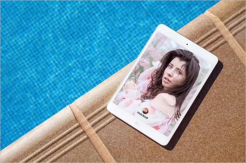 iPad-Mockup-Beside-Swimming-Pool