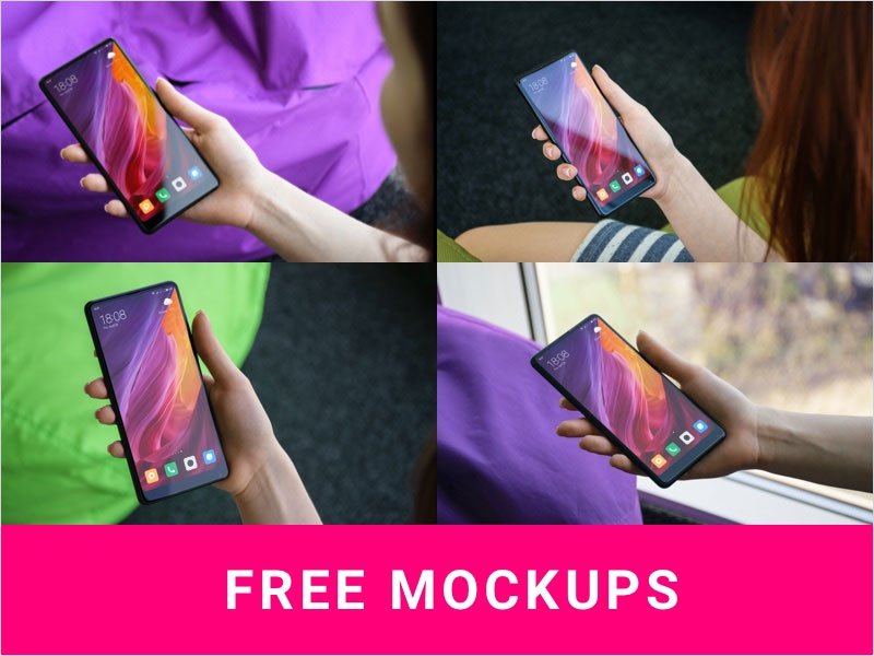 Girl-Holding-Xiaomi-Mi-Mix-2---Free-Mockups
