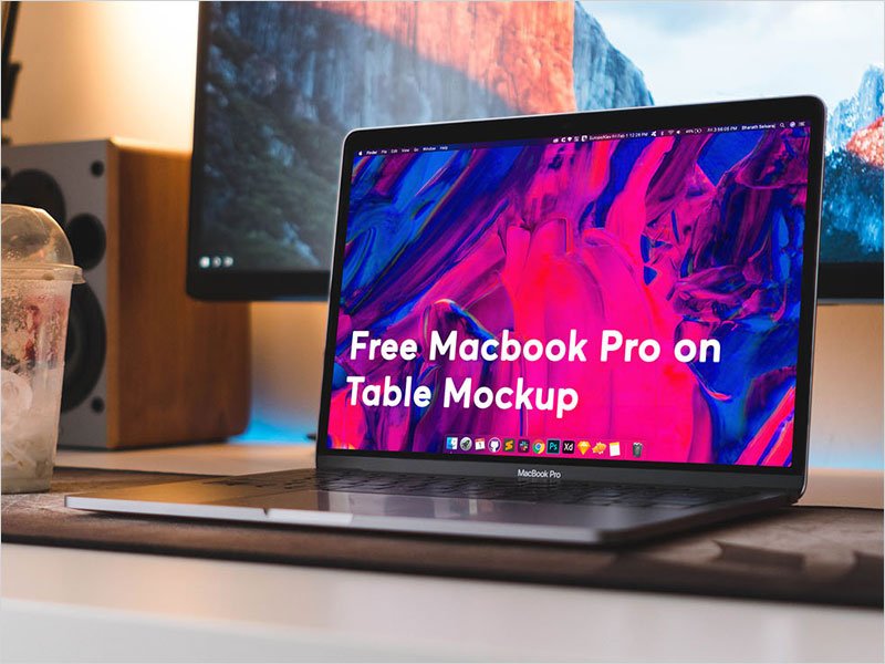 Free-Macbook-Pro-on-Table-Mockup