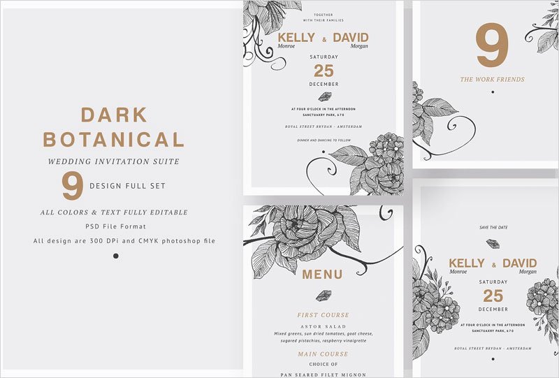 Dark-Botanical-Wedding-Suite