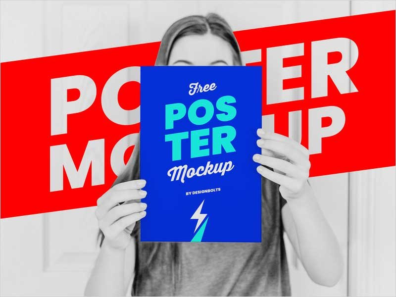 Free-Female-Hand-Holding-Poster-Mockup-PSD