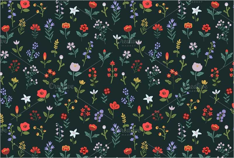 Seamless-floral-pattern