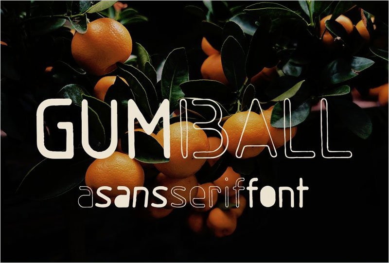 Gumball-sans-serif-font