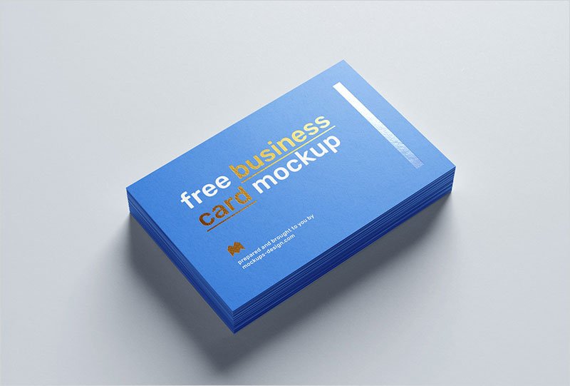 Free-Foil-Business-Card-Mockup