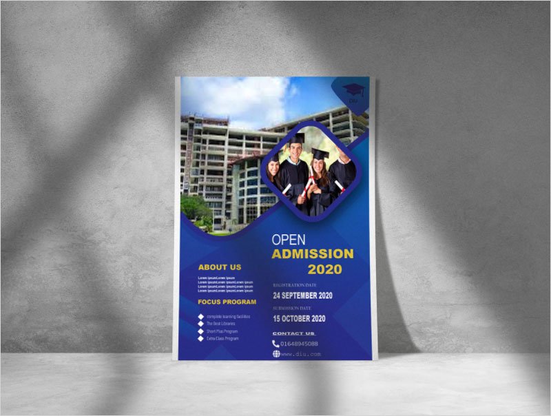 Admission-Flyer-Design