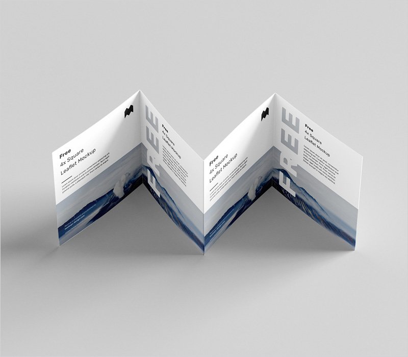 Square-4-Fold-Leaflet-Mockup