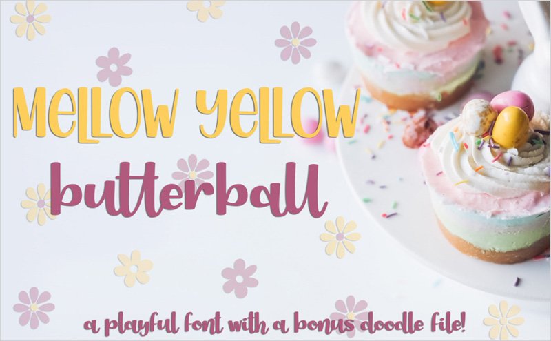Yellow-Butterball-Font