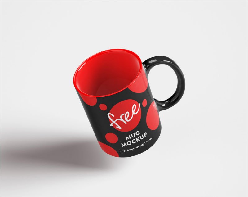 Free-Coffee-Mug-Mockup-in-Red