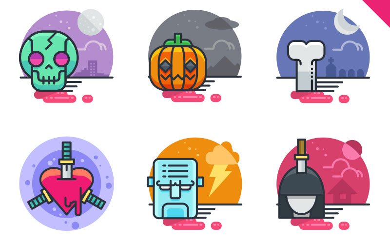 20-Halloween-Flat-Icons-FREE