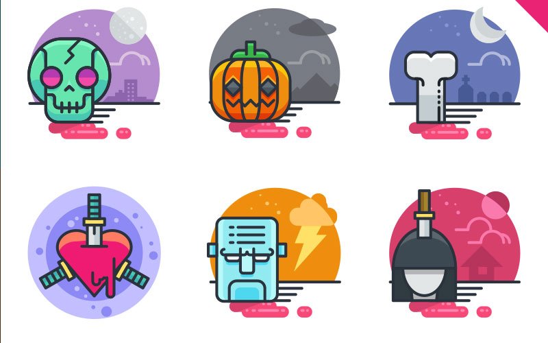 20-Halloween-Flat-Icons---FREE