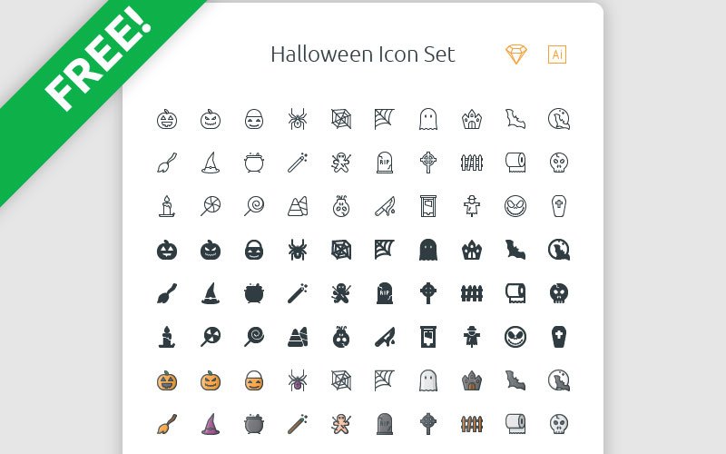 Free-Halloween-Icon-Set