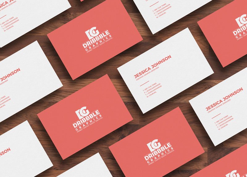 Free-Isolated-Business-Card-Mockup