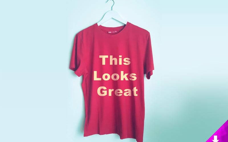 Free-New-Hanging-T-Shirt-Mockup