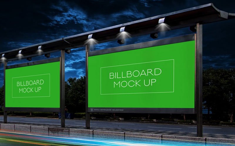 Free-Night-Billboard-Mockup