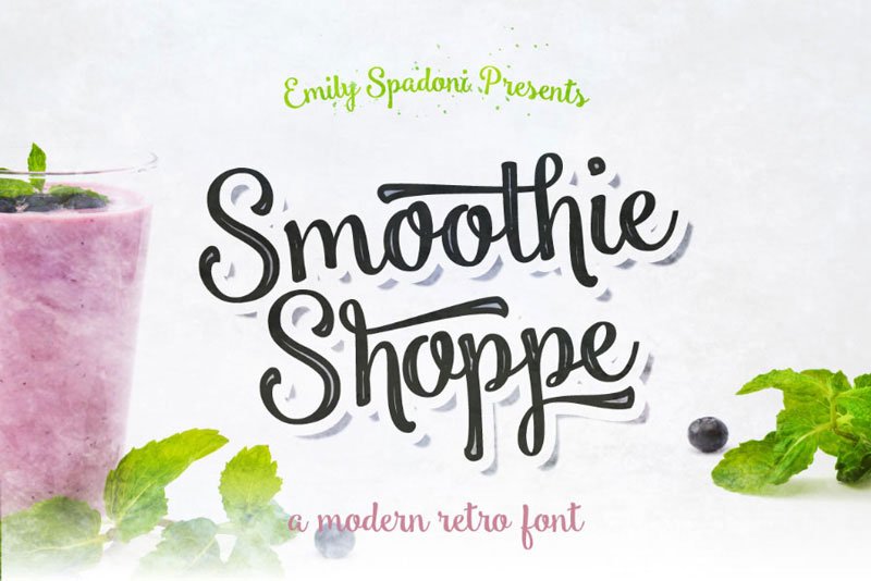 Free-Smoothie-Shoppe-Typeface