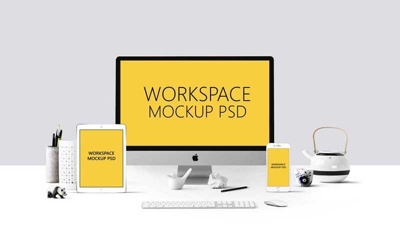 Free-Workspace-with-Devices-Mockup