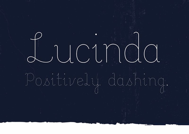 Lucinda-Free-Font