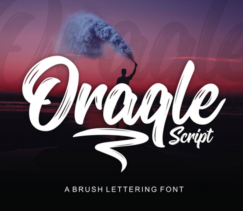 Oraqle-Script-Free-Font
