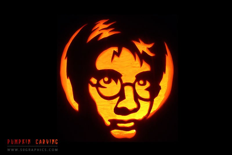 The-Pumpkin-Who-Lived-Carving