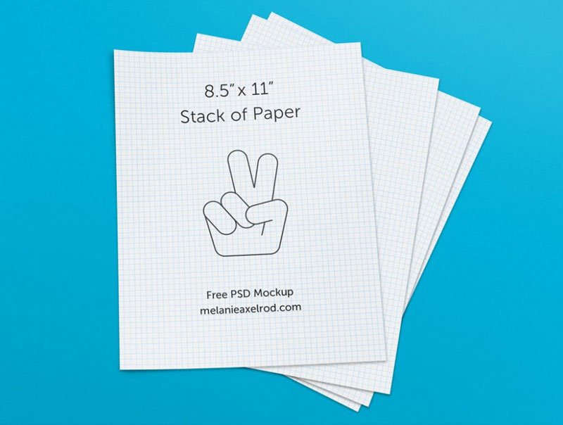 Free-Stack-of-Paper-Mockup