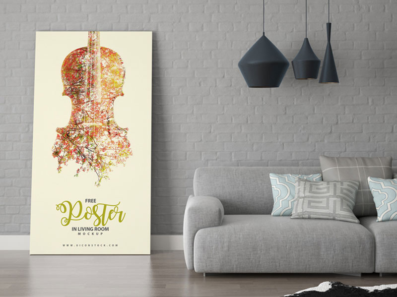 Room-Interior-Poster-Frame-Mockup