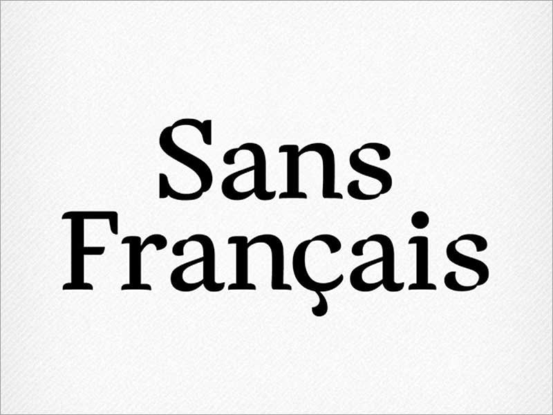 Sans-Francais-Free-Font