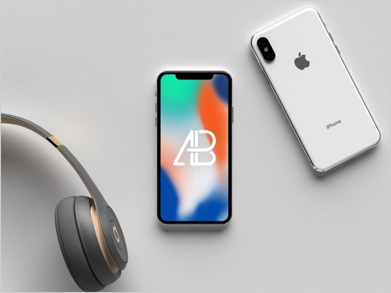 White-iPhone-X-(front-and-back)-Mockup