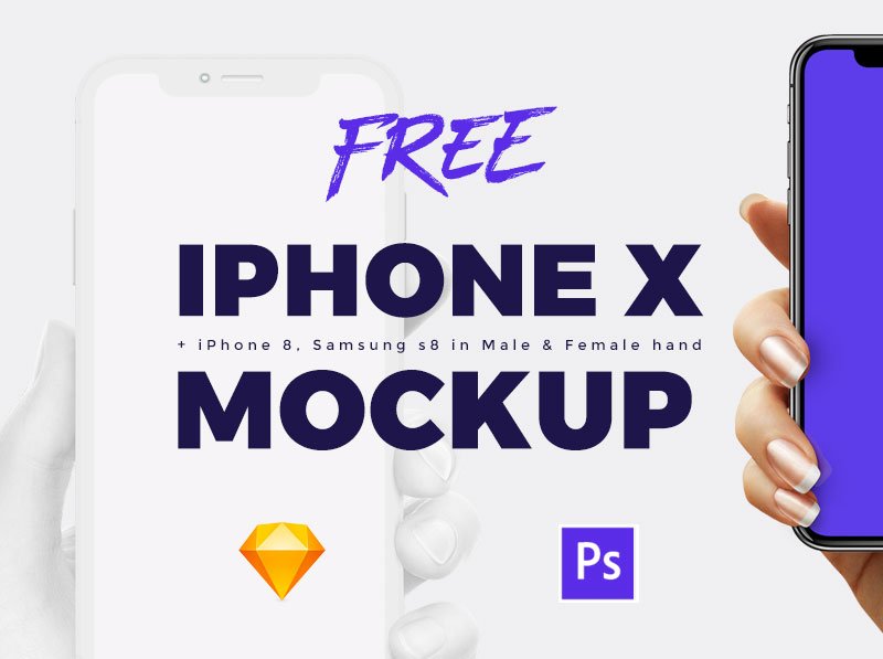Free-iPhone-X-in-hand-2018-Mockup-PSD