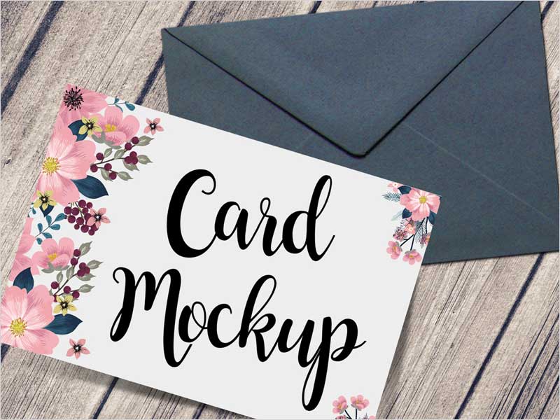 Free-Card-&-Envelope-Mockup-Psd