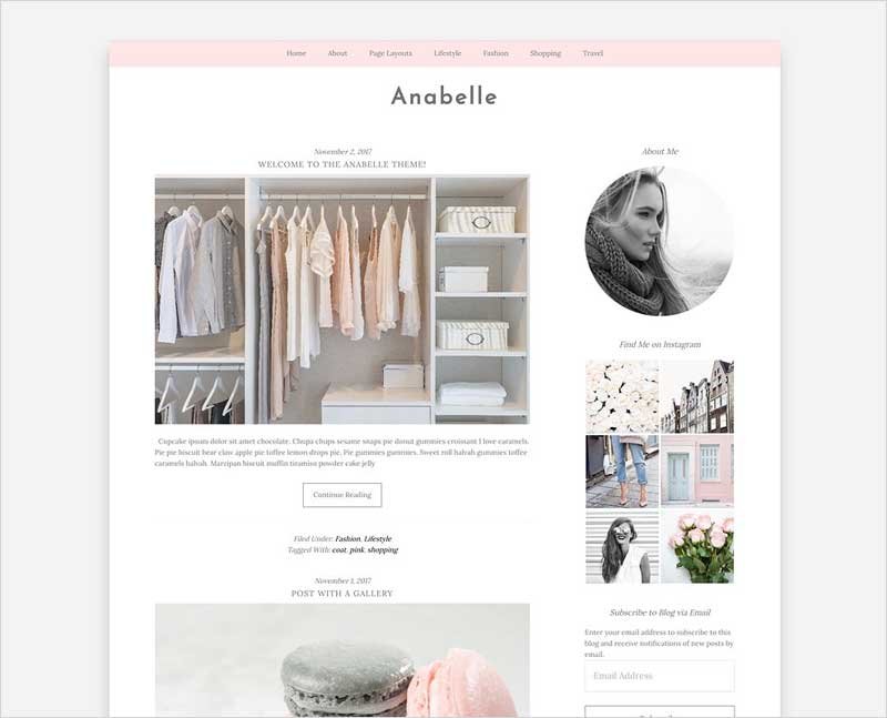 Anabelle-Wordpress-Genesis-Theme