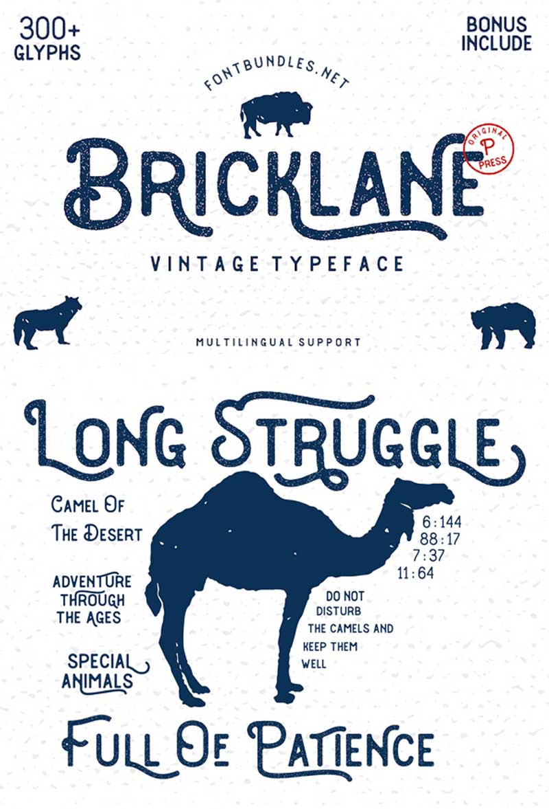 Bricklane-Free-Font