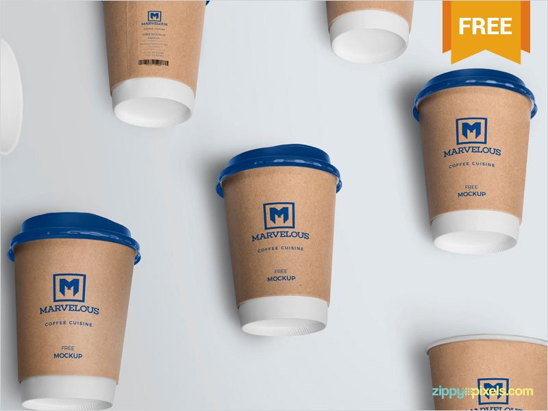 Free-Awesome-Coffee-Cup-Mockup