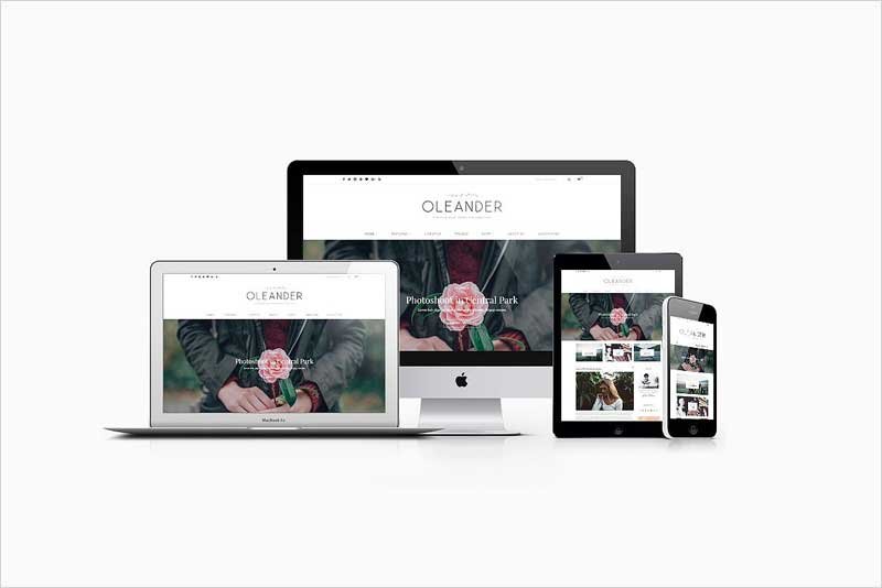 Oleander---A-Blog-&-Shop-Theme