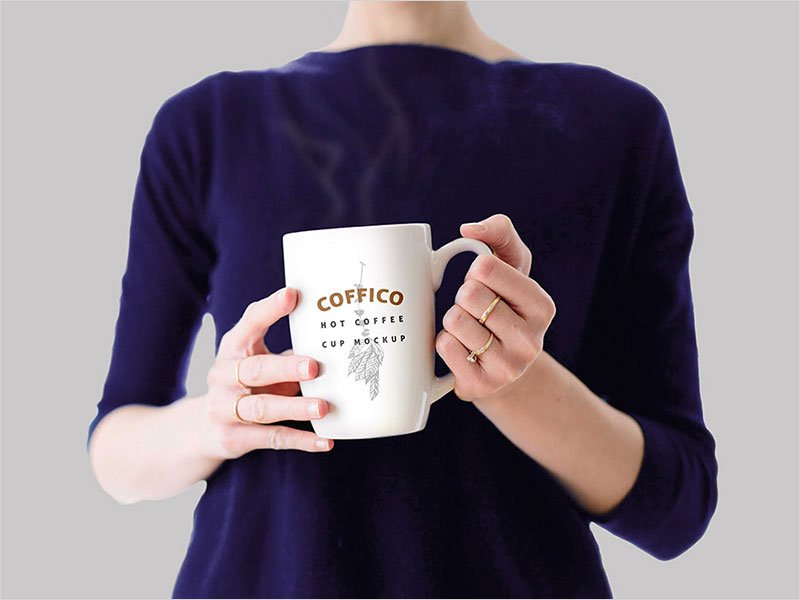 Woman-Holding-Coffee-Cup-Mockup