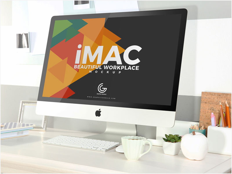 Free-Beautiful-Workplace-iMac-Mockup-2018