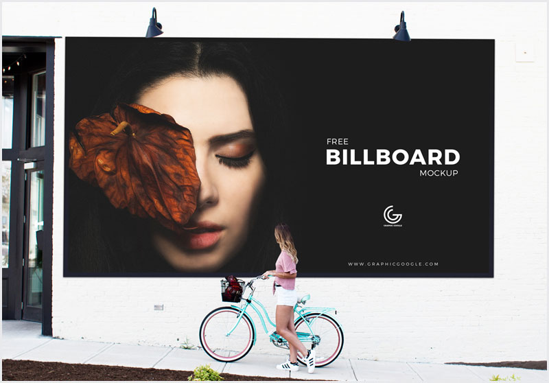 Free-Outdoor-Girl-Watching-Billboard-Mockup-PSD