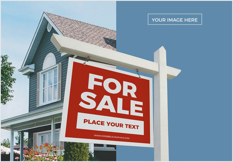 Free-Real-Estate-Signboard-Mockup