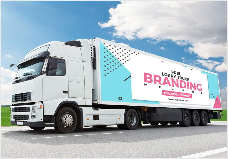 Free-Truck-Branding-Mockup-For-Advertisement