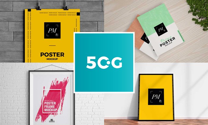 50-Newest-Best-Free-Poster-MockUps-of-2018
