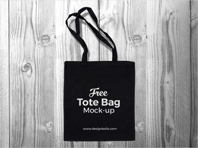 Free-Black-Cotton-Tote-Shopping-Bag-Mock-Up-PSD