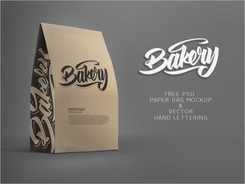 Free-Paper-Bag-Mockup-and-Free-Bakery-Lettering