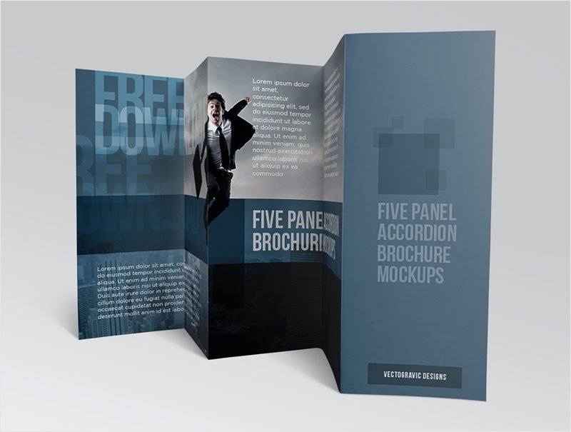 Five-Set-Panel-Brochure-Mockups