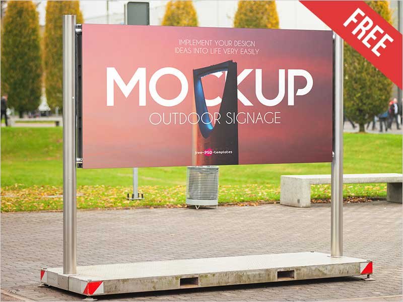 Free-Outdoor-Signage-Mock-up-in-PSD