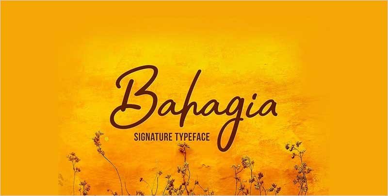 Bahagia-Typeface