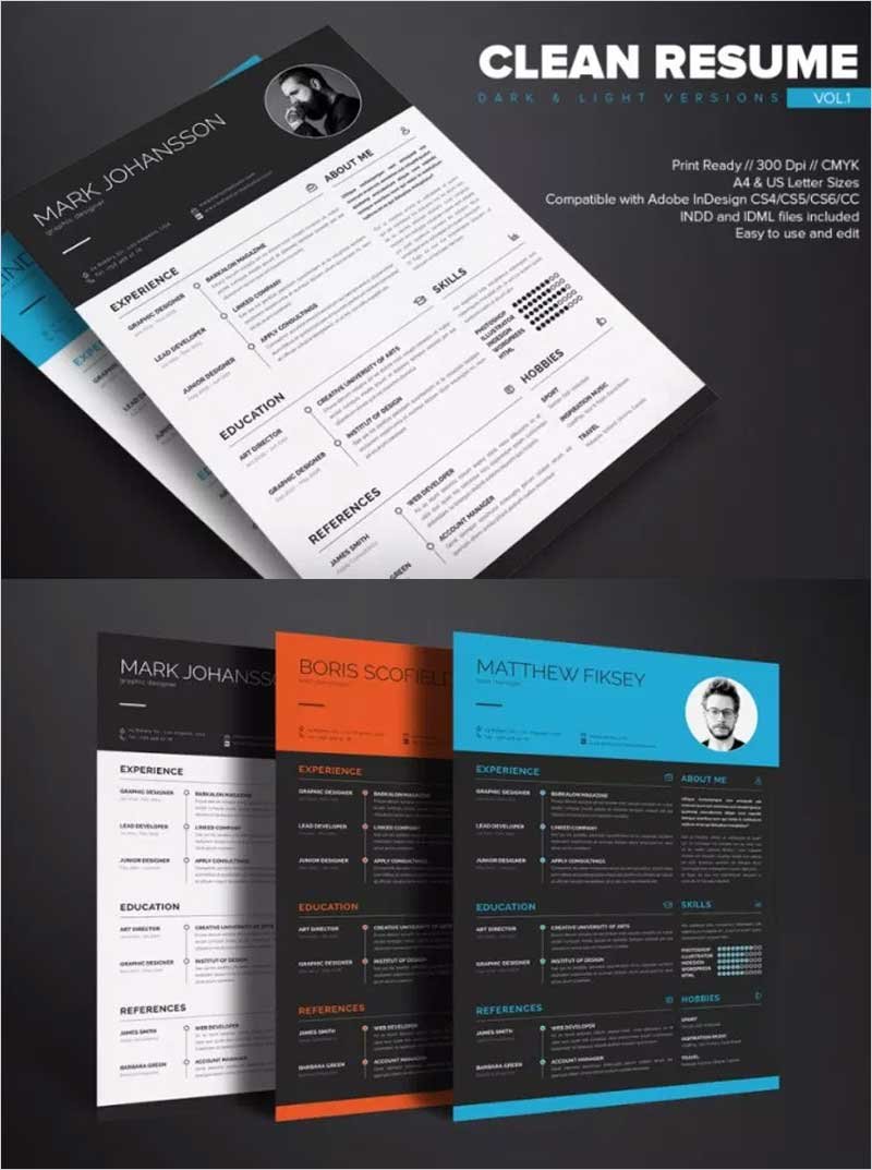Clean-Resume-Template