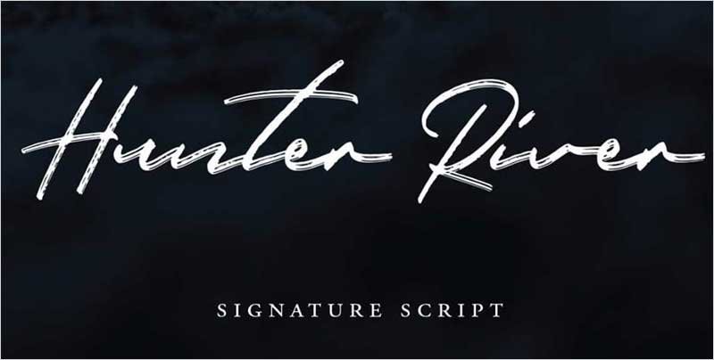Hunter-River-Signature-Script-Typeface